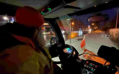 Bauhof im nächtlichen Einsatz für freie Straße und Wege