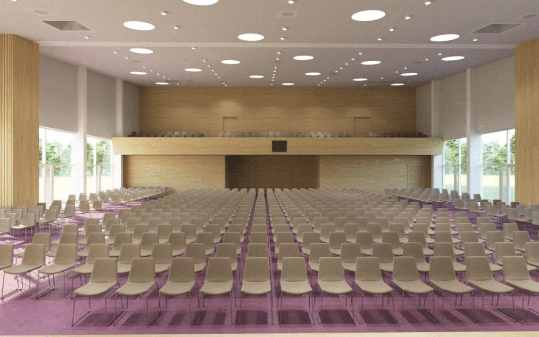 Aula-Neubau am Ernst-Haeckel-Gymnasium